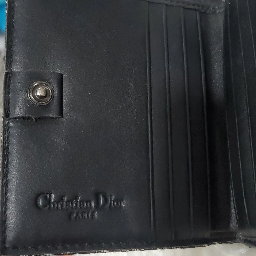 Dior Saddle Wallet, Blue Dior Oblique Jacquard #10054